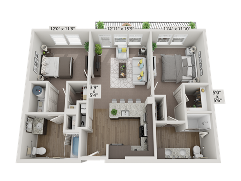 10529 East Hampton Ave 1-2 Beds Apartment for Rent - Photo Gallery 19